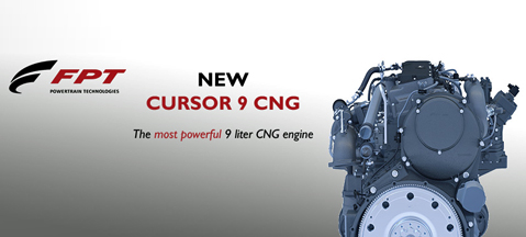 Cursor 9 CNG - nowy gazowy silnik od FPT
