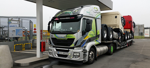Iveco Stralis Natural Power LNG na europejskich trasach