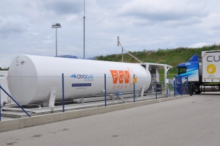 Stacja LNG w PGK Śrem