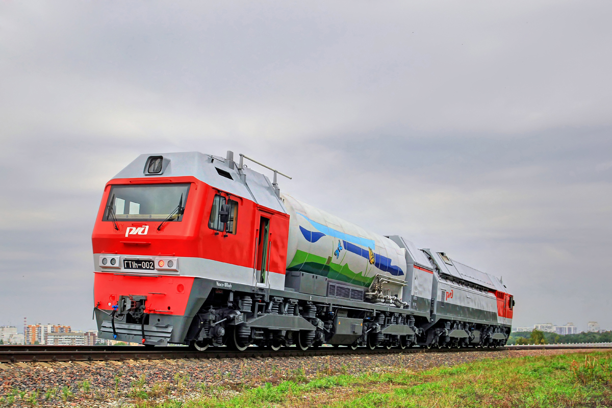 Nowe lokomotywy LNG w Swierdłowsku