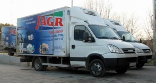 Iveco Daily eksploatowane w firmie Jagr są pojazdami jednopaliwowymi, zasilanymi wyłącznie gazem ziemnym