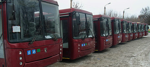 Autobusy Nefaz CNG dla Tuły