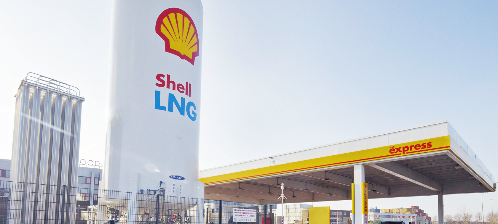 Pierwsza w Europie stacja LNG firmy Shell