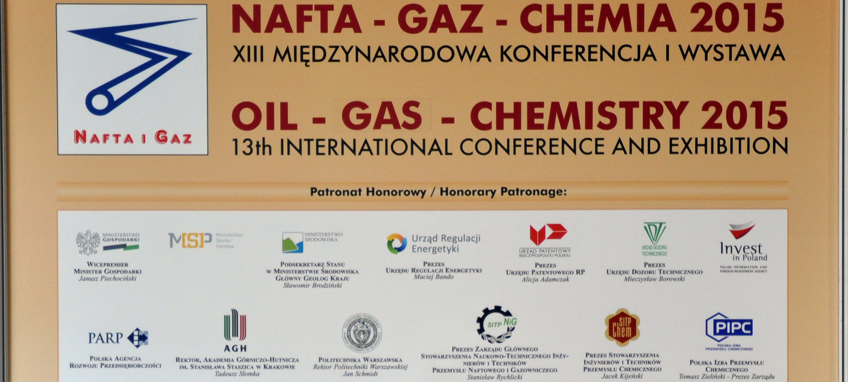 Nafta-Gaz-Chemia 2015 - rynek się otwiera