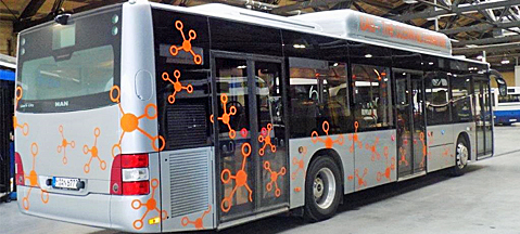 Testy gazowego autobusu MAN w Krakowie