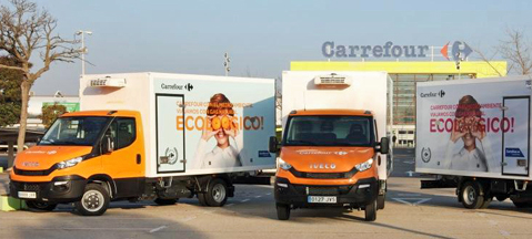 Carrefour w Hiszpanii kupuje ciężarówki CNG