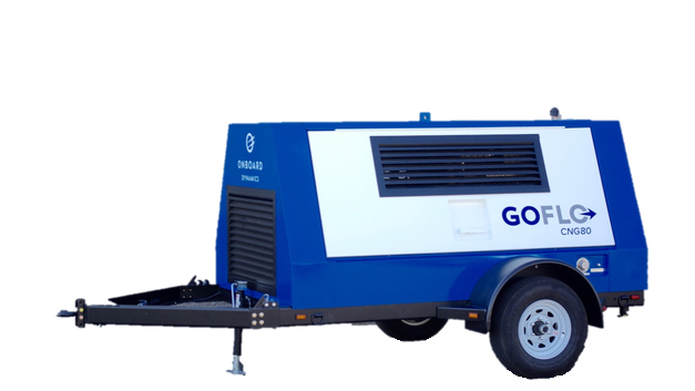 Mobilna sprężarka GoFlo CNG-80