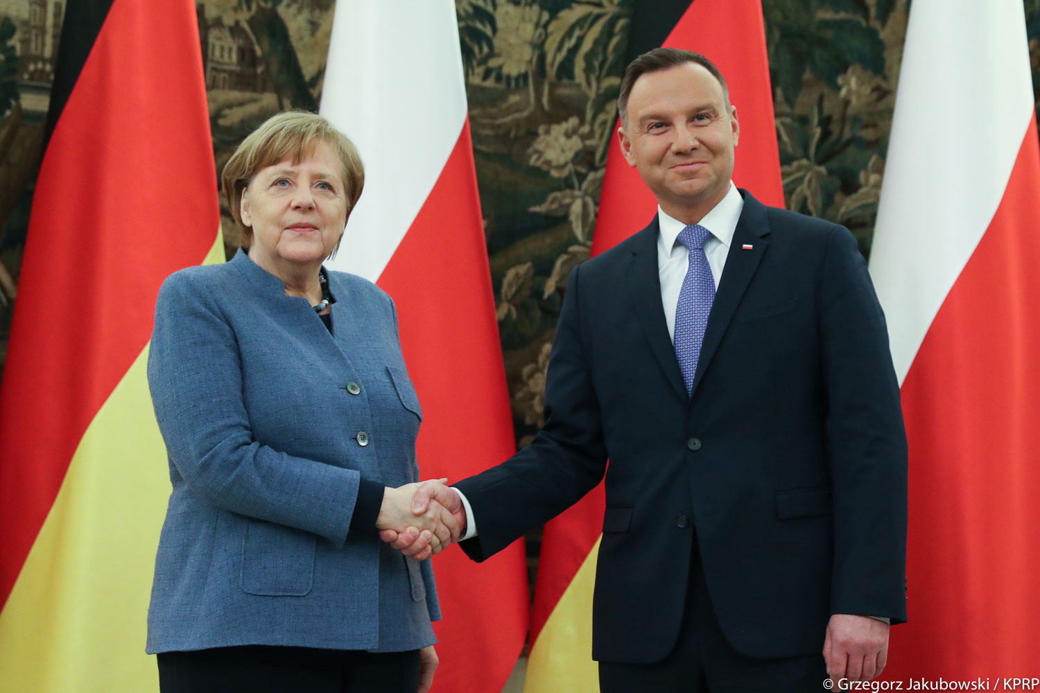 Merkel rozmawiała w Polsce o Nord Stream 2