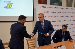 Paweł Sadza (PKS W Bielsku-Białej) i Marcin Szczudło (PGNiG Obrót Detaliczny)