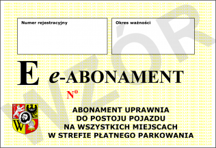 Abonament E - Urząd Miejski we Wrocławiu