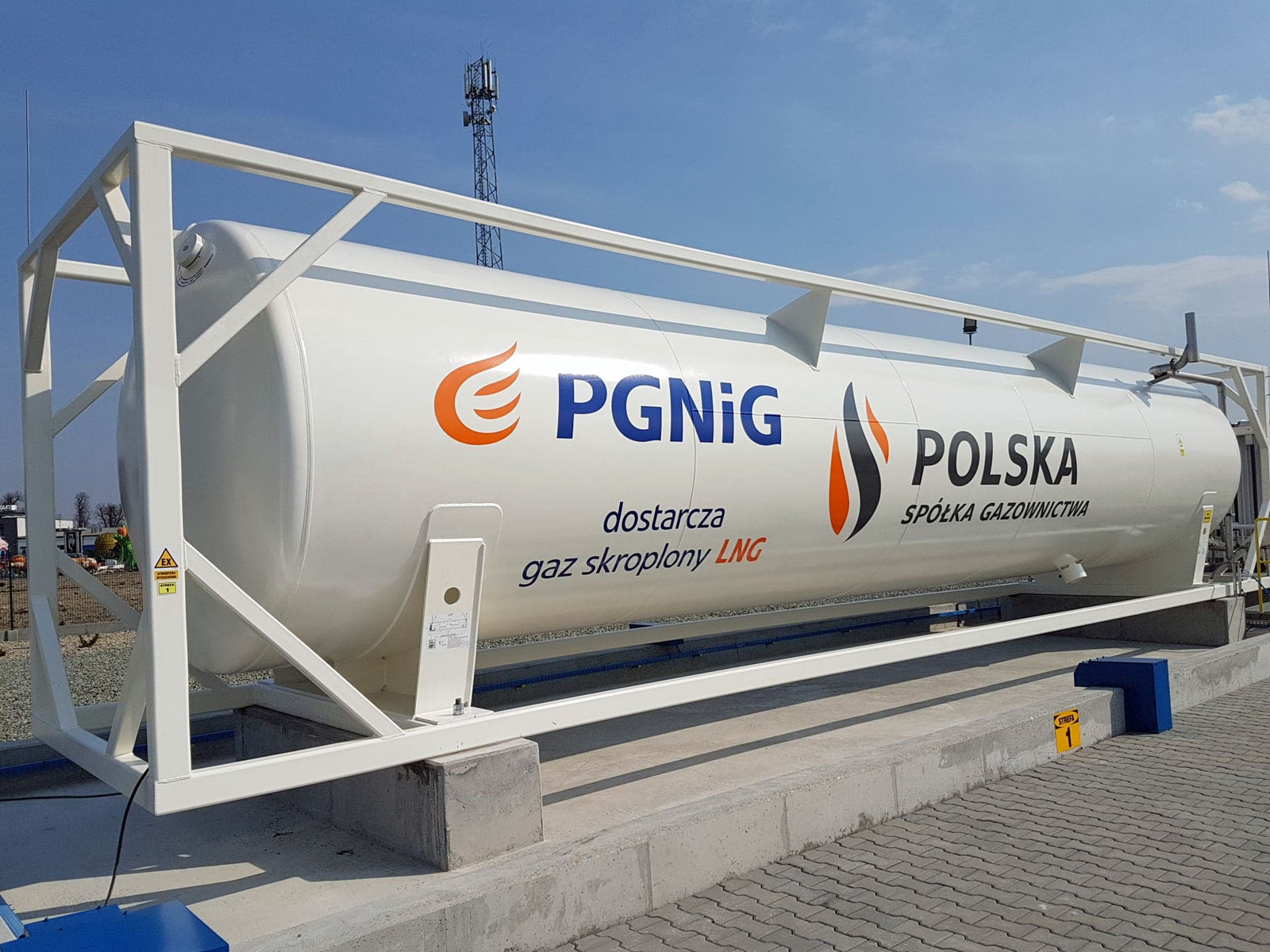 Zator ma pierwszą w Małopolsce stację LNG
