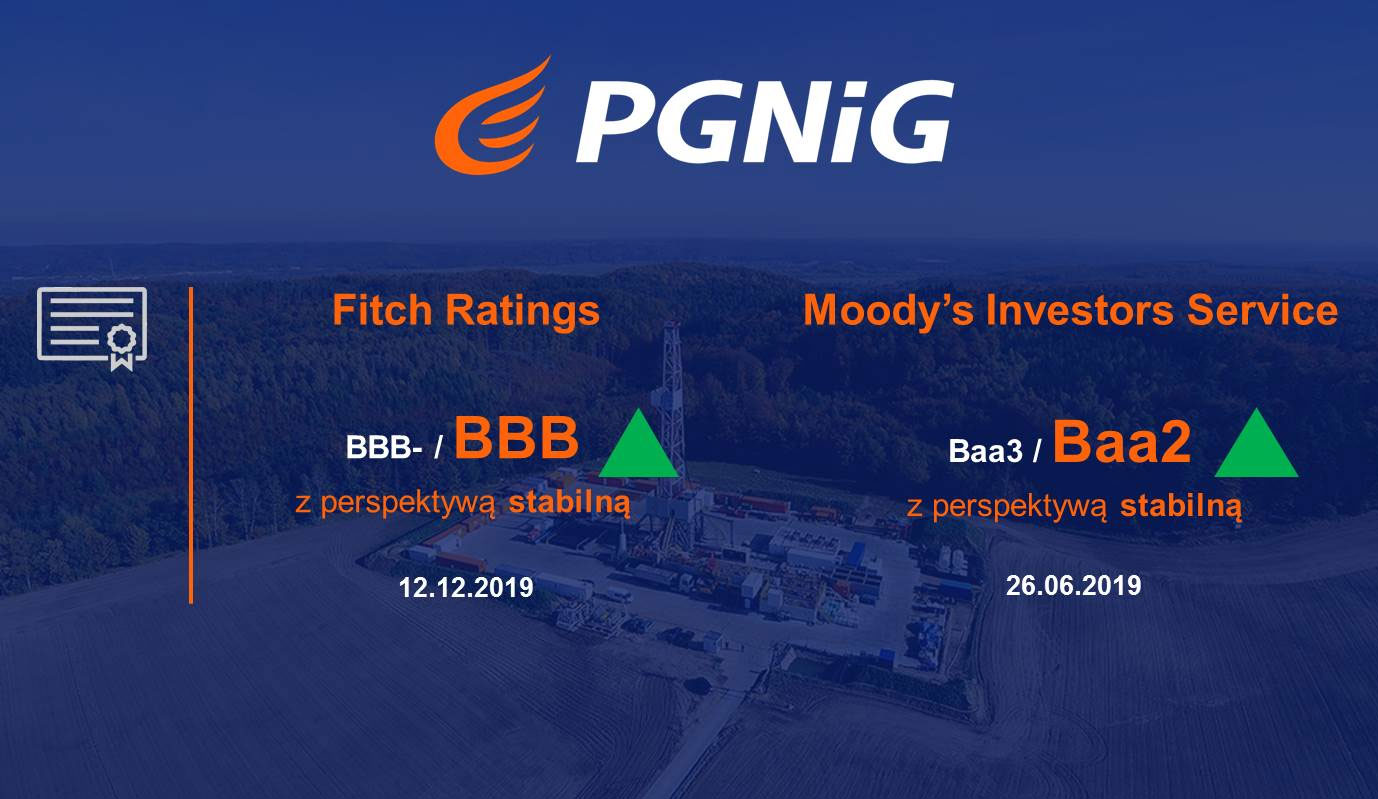 Agencja Fitch podniosła rating PGNiG
