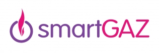 Logotyp programu smartGAZ firmy DUON