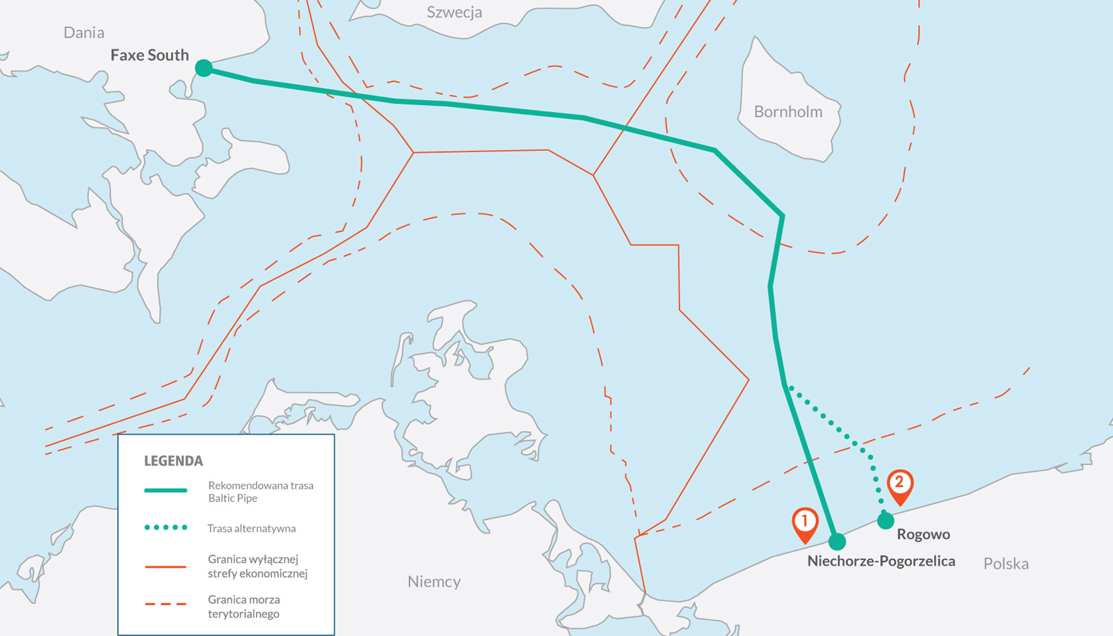 GAZ-SYSTEM ma wykonawców gazociągu Baltic Pipe