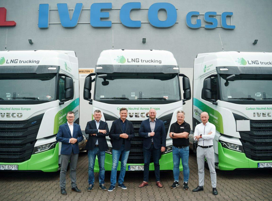 Don Trucking odebrał 20 IVECO S-WAY LNG