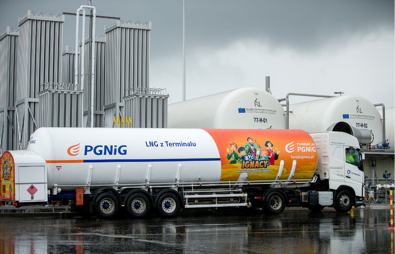 PGNiG załadowało już 300 cystern LNG w Kłajpedzie