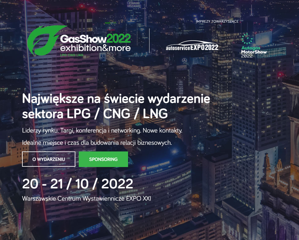 GasShow 2022 - liderzy rynku z całego świata