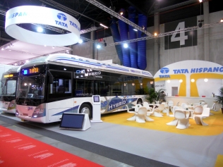 Autobus hybrydowy Tata Hispano Area CNG Hybrid