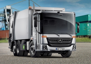 Mercedes Econic NGT jako śmieciarka