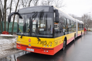 Solbus Solcity 18 CNG w barwach MZA Warszawa