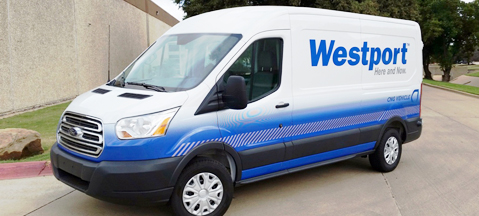 Ford Transit z CNG firmy Westport z certyfikatem EPA