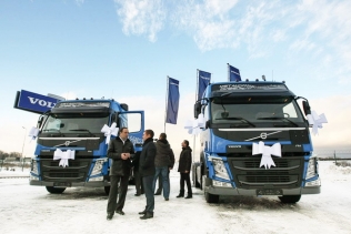 Volvo FM MethaneDiesel dla Gazprom Transgaz