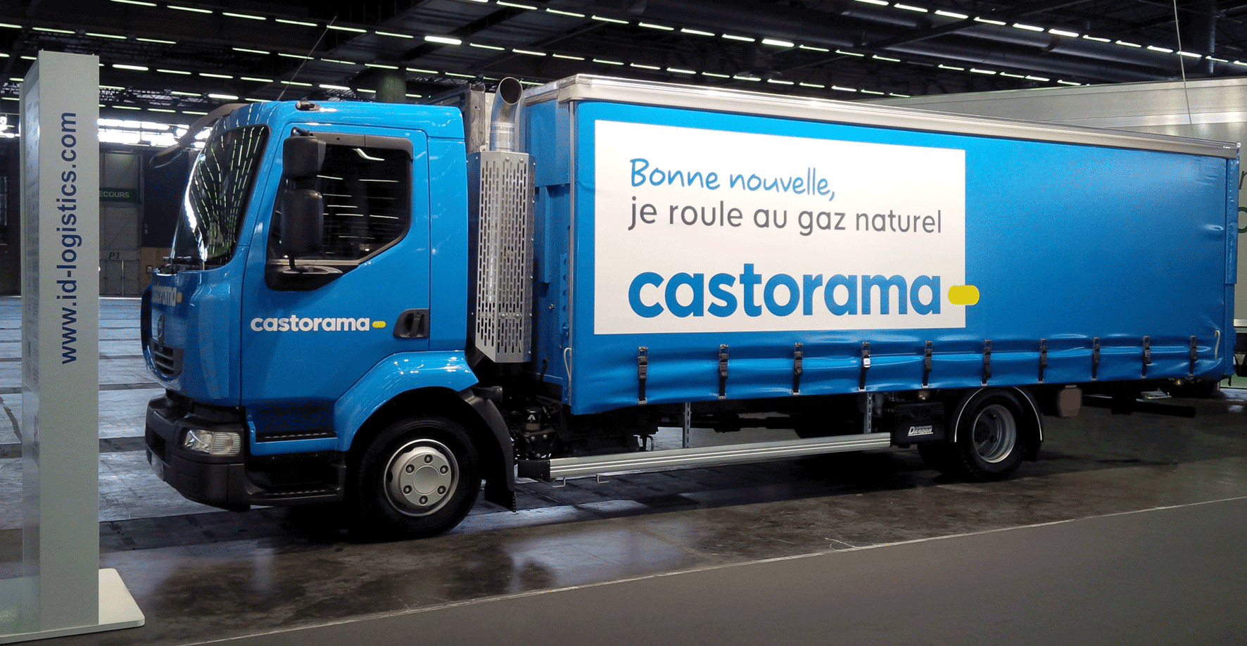 Castorama w Paryżu używa ciężarówek CNG cnglng.pl