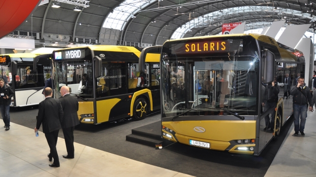 Transexpo 2016 - gazowe autobusy